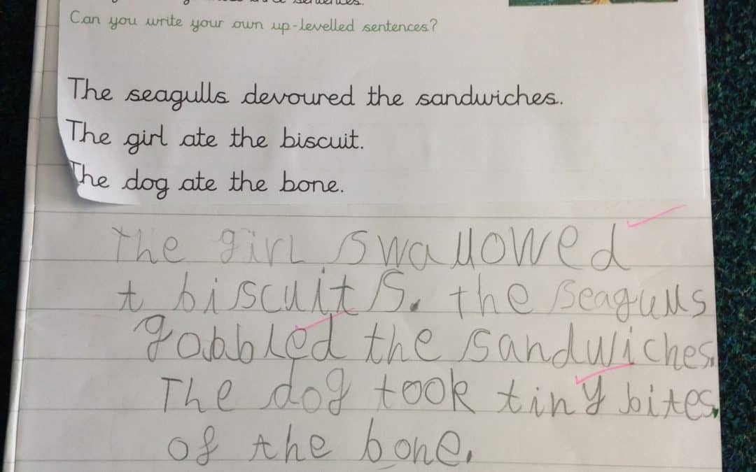 Year 1 learning work.